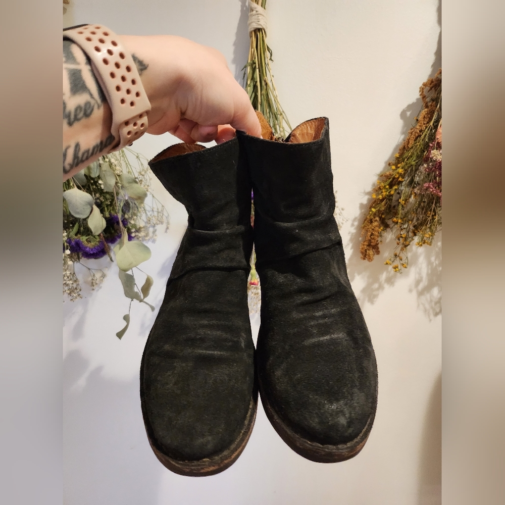 Fiorentini + Baker ETERNITY ELINA Suede Ankle Boots